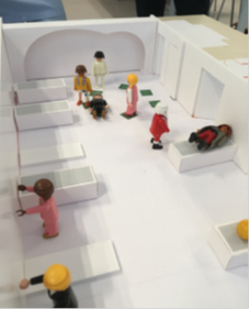 Maquette playmobil ETP